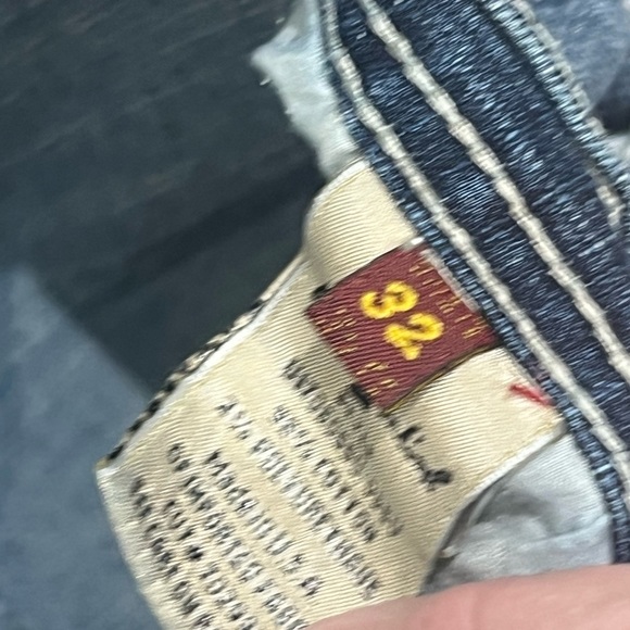 7 For All Mankind FLynt Jeans size 32 detailed back pockets - Picture 4 of 8